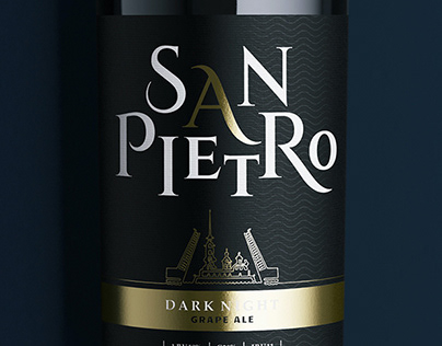 Packaging design San Pietro Ale Wine