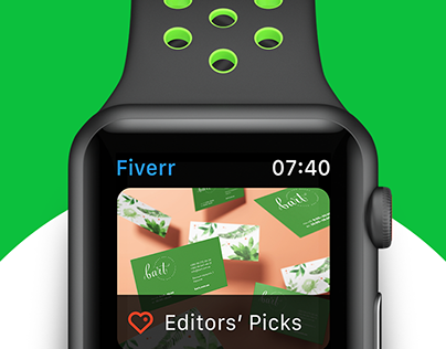 Fiverr Apple Watch App