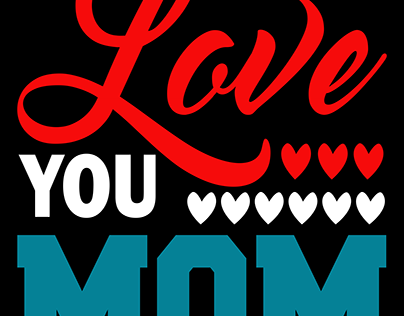 Mother day t shirt design