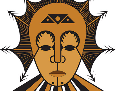 African Mask Design