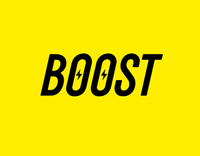 "BOOST" branding