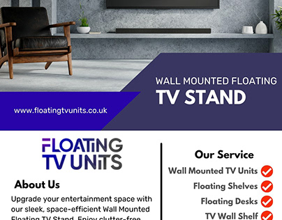 Wall Mounted Floating TV Stand