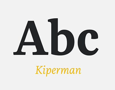 Kiperman Typeface