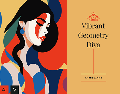 Vibrant Geometry Diva