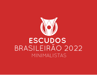 Escudos Minimalistas // Clubes Brasileiros