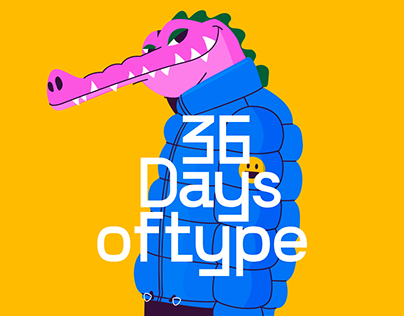 36 days of type and characters