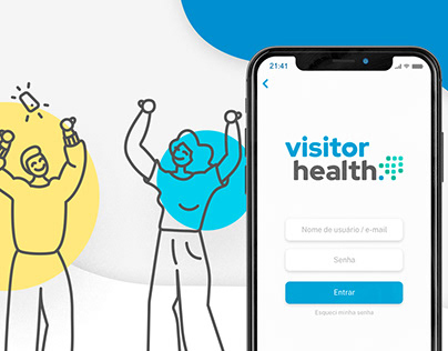 visitor health - branding