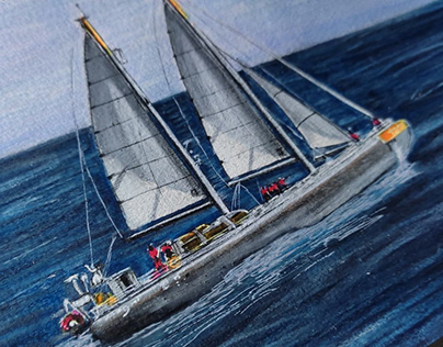 Foundation Tara Ocean sailboat