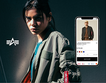 Alpha Industries | E-commerce redesign