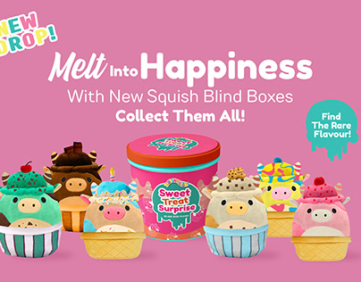 Squishmallows: Sweet Treat Surprise Blind Box