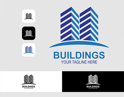 Logo design for real estate, construction, and building