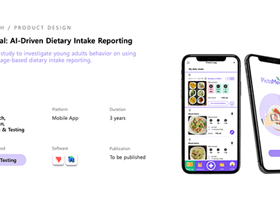 Project thumbnail - PictaMeal: AI-Driven Dietary Intake Reporting