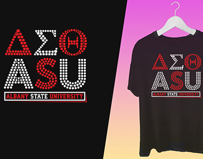 ASU Albany State University Custom T-shirt Design