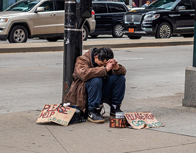 Why is there no help for someone going homeless?