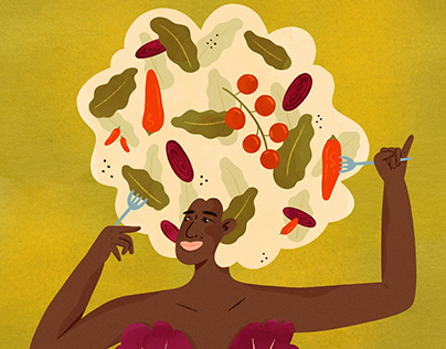 Healthy Eating | Editorial Illustration
