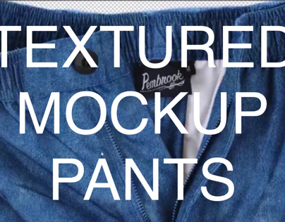 Textures Mockup Pants