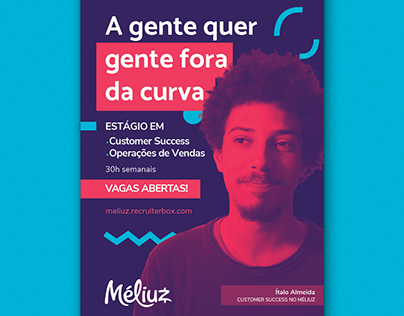 Posters de Divulgação de Vagas | Méliuz