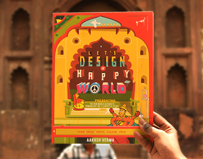 Let's Design a Happy World (Interactive Graphic Book)