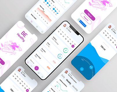Health tracking mobile app