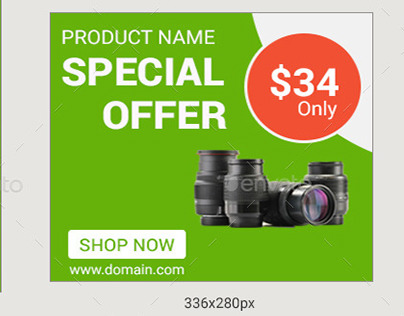 Special offer web banner
