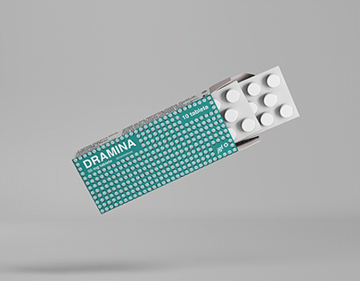 Redesign of Dramina pills