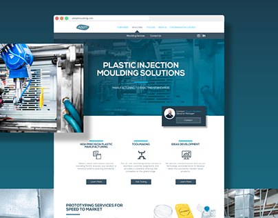 Adept Services Branding Refresh - Website Design