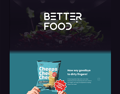 Website Design - Better Food (skepticism)