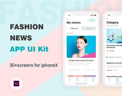 fashion-news-app-uikit