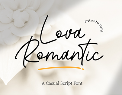 Lova Romantic Font