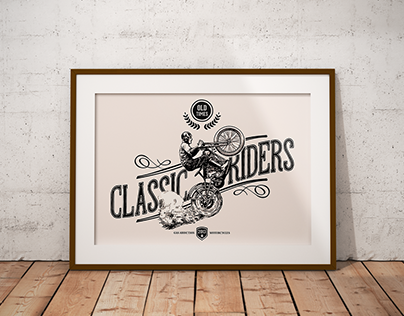 Poster Classic riders