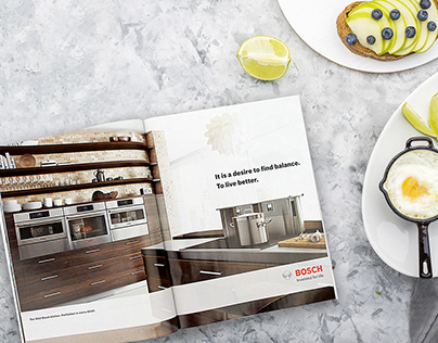Bosch Kitchen | Branding, Print, Digital