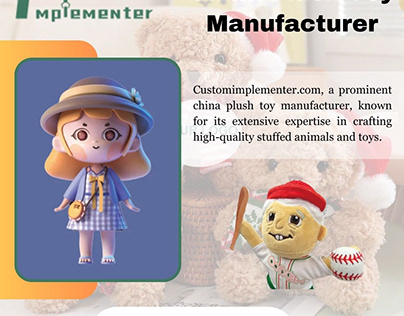 China Custom Plush Toy Manufacturer
