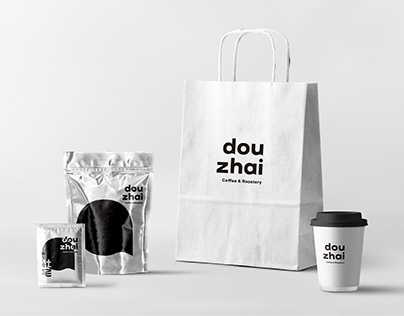 杜宅咖啡 品牌識別設計 Douzhai Coffee & Roastery Identity Design