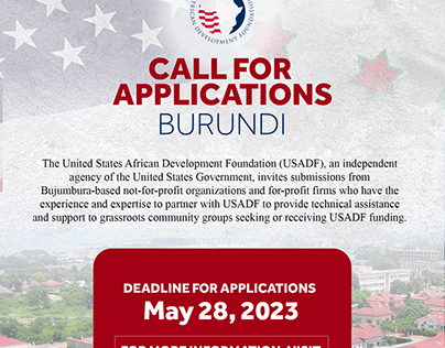 USADF Call for Applications
