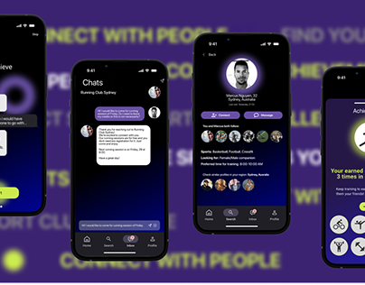 Workout Connect Mobile App Design — Case Study