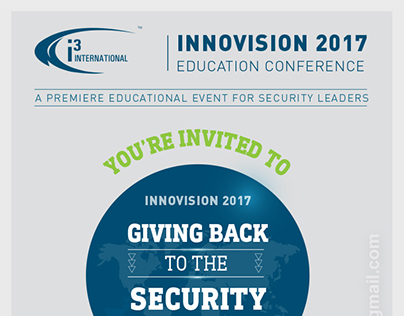 Invitation #1 for Innovision 2017