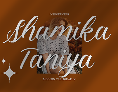 Shamika Taniya Font script