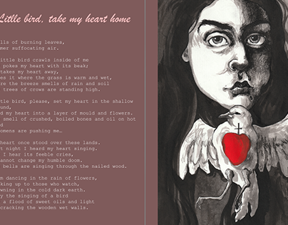 'Little bird, take my heart home' (poetry)