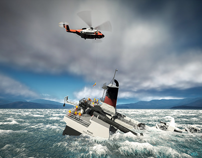 Helicopter Visualization for global Rescue Services