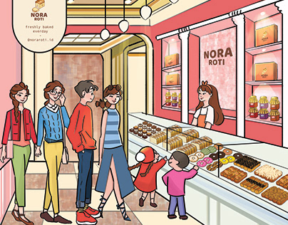 Nora Roti - Brownies Packaging