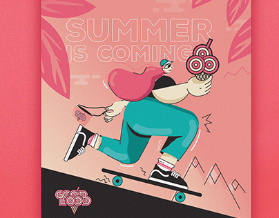 illustration | summer is coming