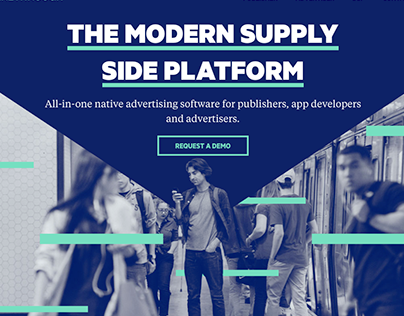 Website Redesign for Adtech Platform Sharethrough