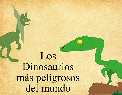 Libro sobre dinosaurios