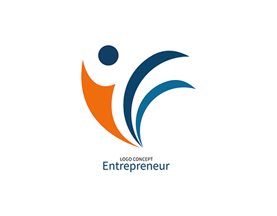 entrepreneur logo concept