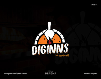 Diginns Pizza Brand Identity