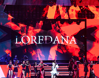 LOREDANA 2015 Live Performance Videoscenography and Vj