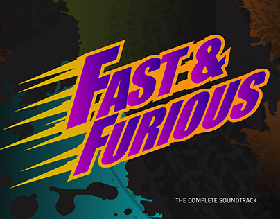 Fast & Furious: Album Cover Design