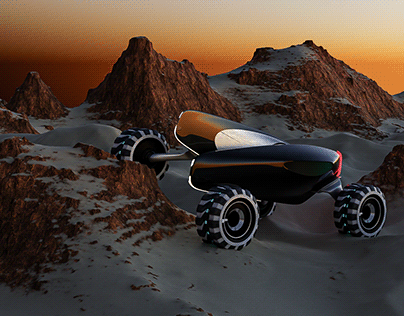 Mars explorer vehicle