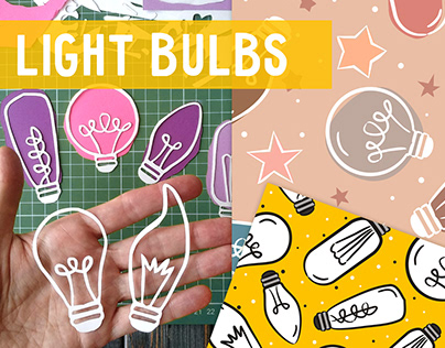 Light Bulbs Pattern