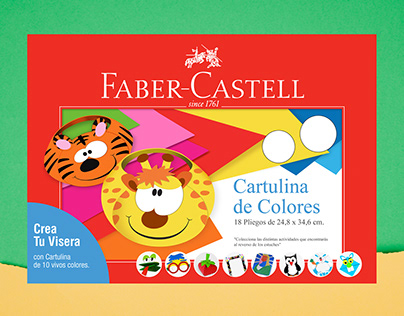 Diseño Estuches de Papeles para Faber-Castell Chile